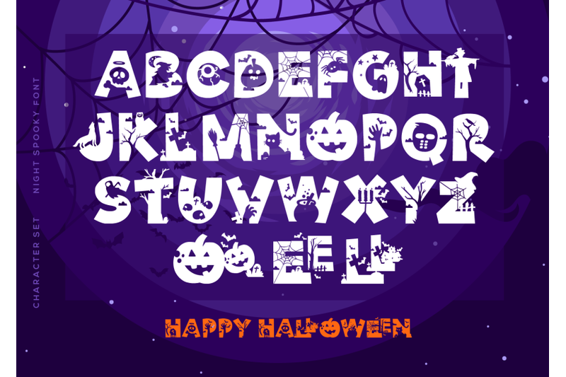 night-spooky-font