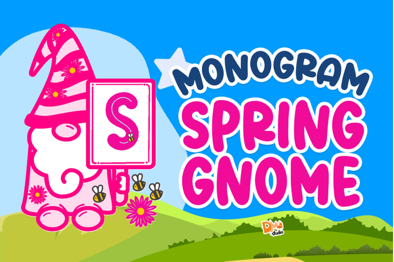 monogram-spring-gnome