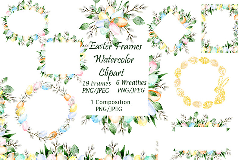 easter-frames-watercolor-clipart-png-jpeg