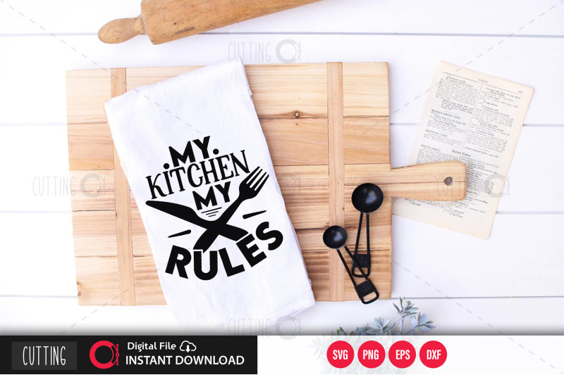 my-kitchen-my-rules-svg