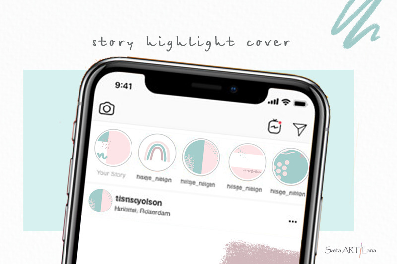instagram-green-pink-story-highlight-covers