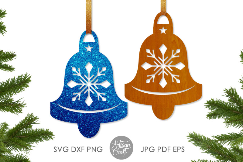 christmas-bells-svg-laser-cut-christmas-ornament