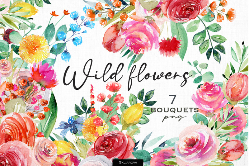 wild-flowers-bouquets