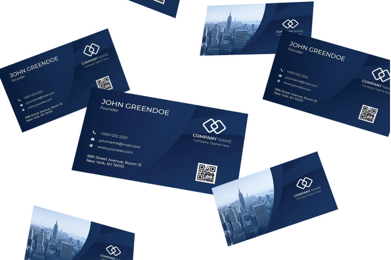 dark-blue-business-card-template