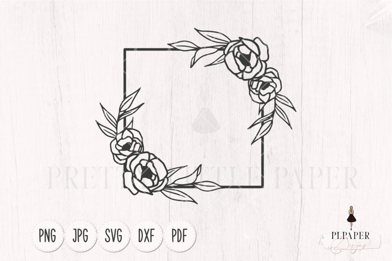 floral-frame-svg-flower-svg-floral-bouquet-svg