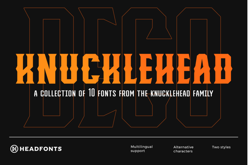 knucklehead-deco-vintage-font