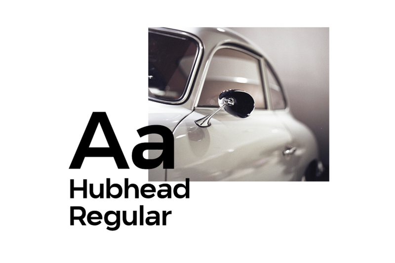 hubhead-ggeometric-sans-serif-font