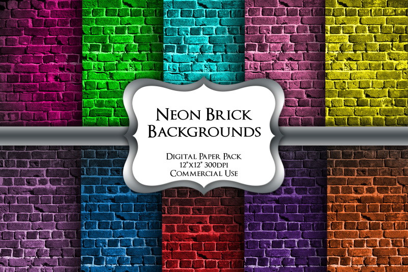 neon-brick-backgrounds-digital-paper-pack