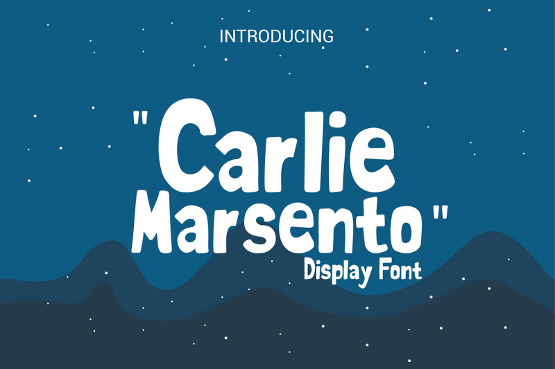 carlie-marsento-display-font