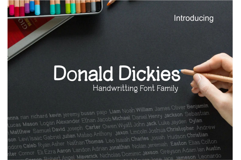 donald-dickies-family-font