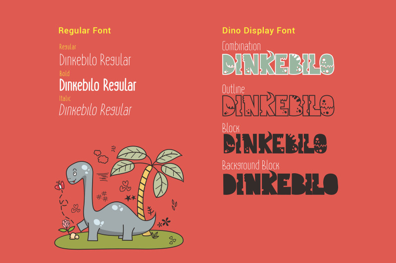 dinkebilo-dino-font-duo