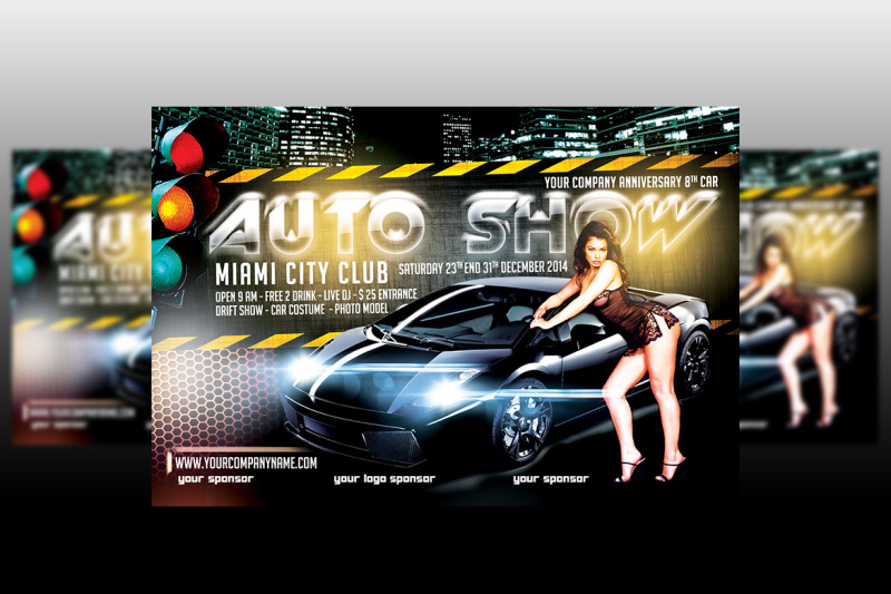 car-auto-show-flyer