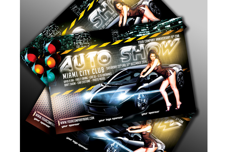 car-auto-show-flyer