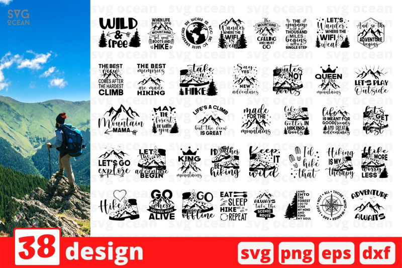 hiking-svg-bundle