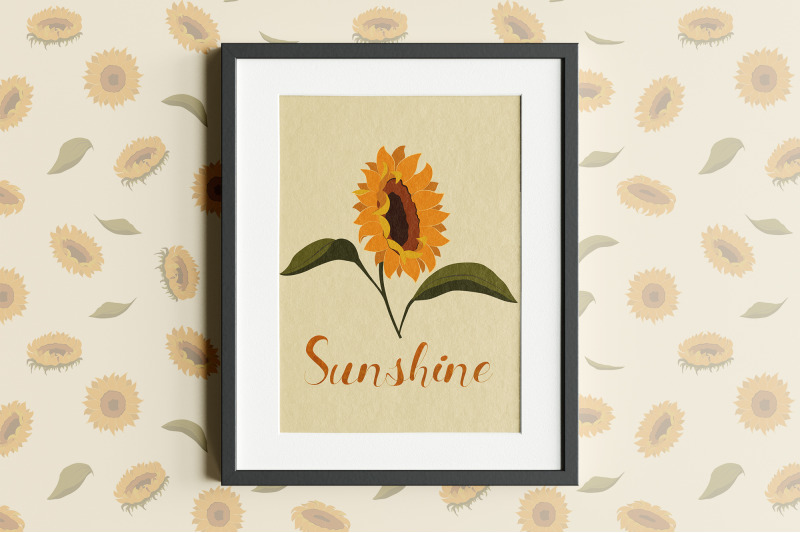sunflower-png-sunflower-clipart-summer-flowers-set