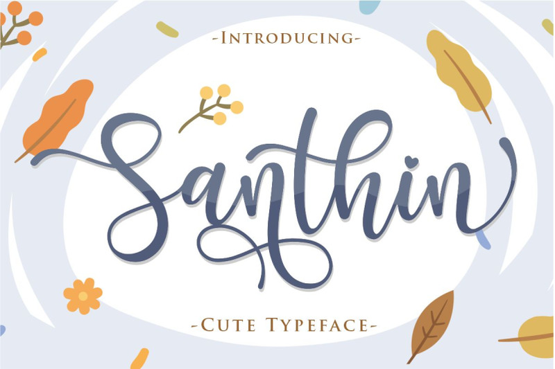 santin-script-calligraphy