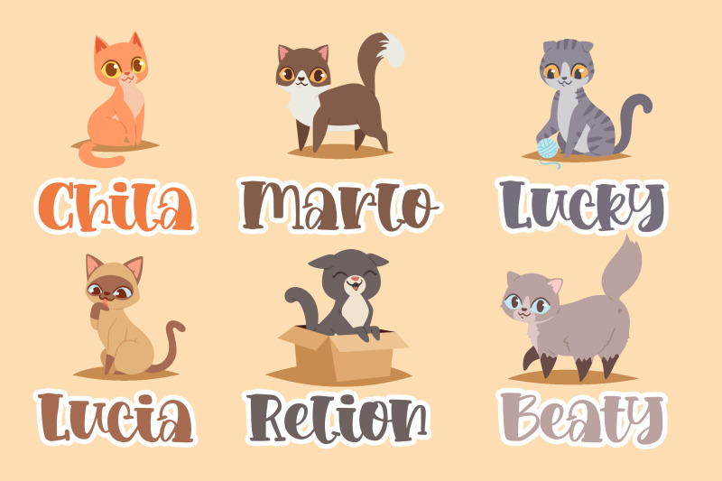 loving-kitten-a-quirky-font