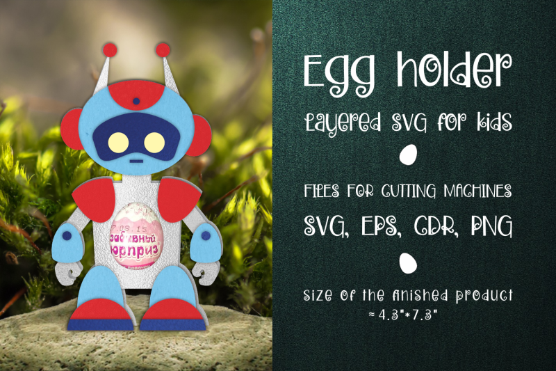 robot-chocolate-egg-holder-template-svg