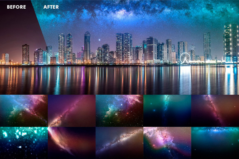 night-sky-starry-overlays-actions