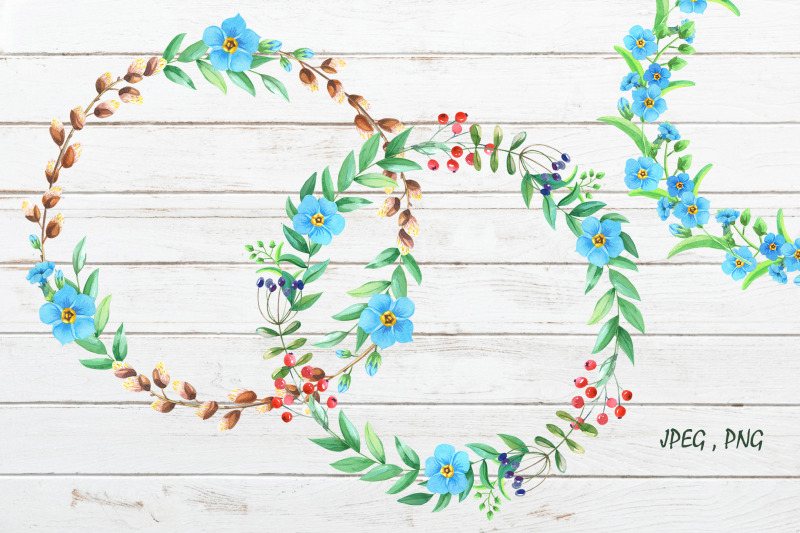 spring-patterns-and-wreaths