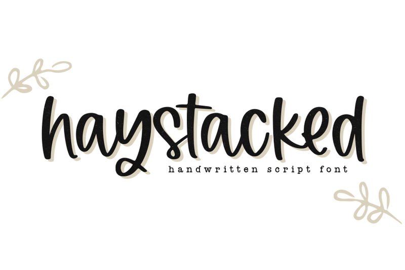 haystacked-farmhouse-script-font