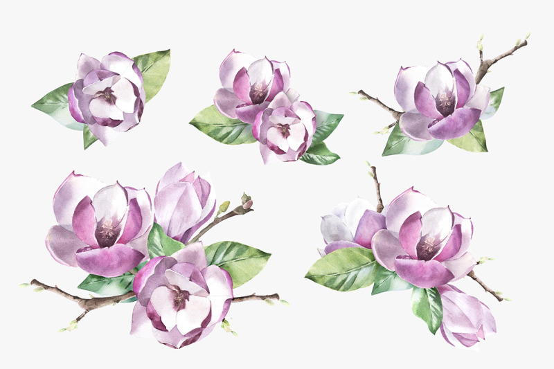 pink-magnolia-arrangements
