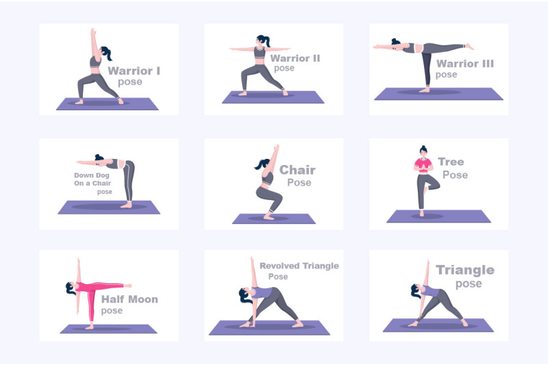 30-yoga-poses-and-fitness-exercises-illustration