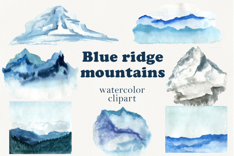 blue-ridge-mountains-clipart-watercolor-landscape