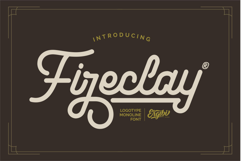 fireclay-logotype-font