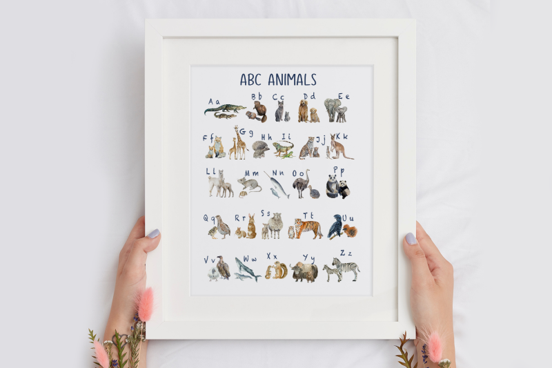 watercolor-abc-animals-posters
