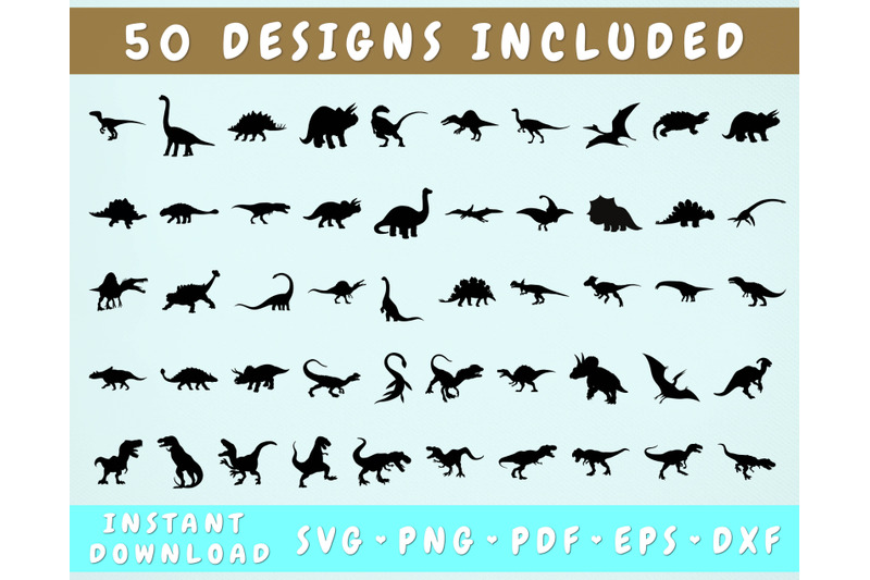 50-dinosaur-svg-bundle-dinosaur-clipart-cut-files-for-cricut-silhou