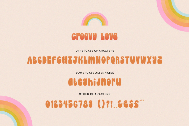groovy-love-font-groovy-fonts-vintage-fonts-retro-fonts