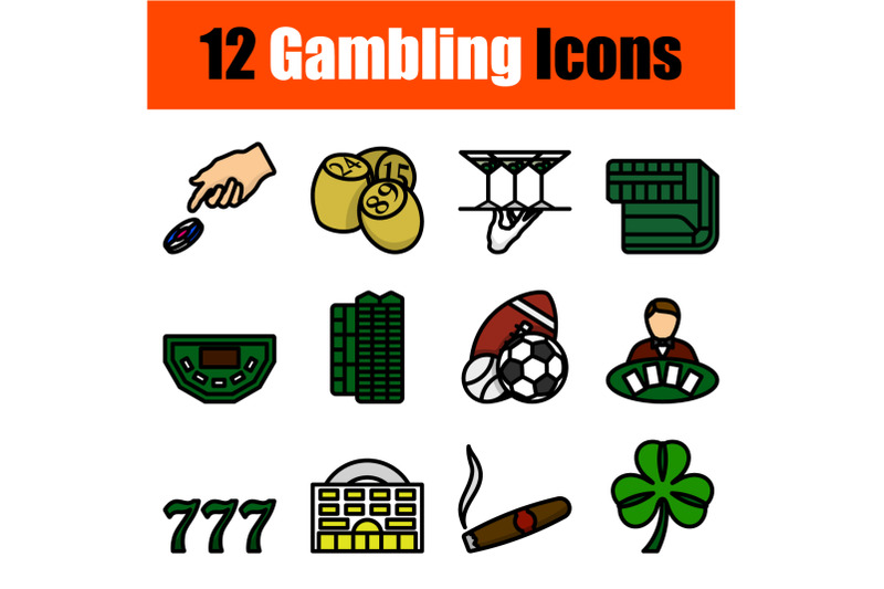 gambling-icon-set