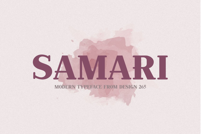 samari-modern-serif-font