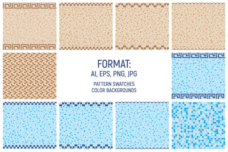 10-ceramic-tiles-mosaic-seamless-vector-patterns