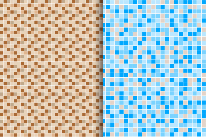 10-ceramic-tiles-mosaic-seamless-vector-patterns