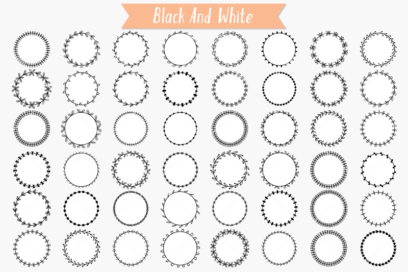 wreaths-hand-drawn-floral-border-laurel-frame