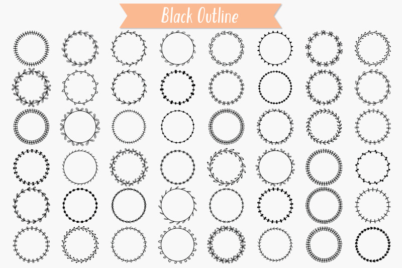 wreaths-hand-drawn-floral-border-laurel-frame