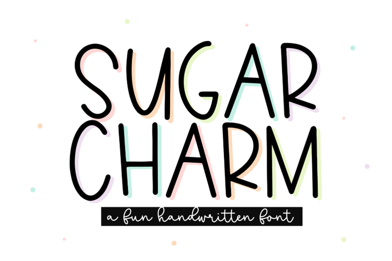 sugar-charm-thin-handwritten-font