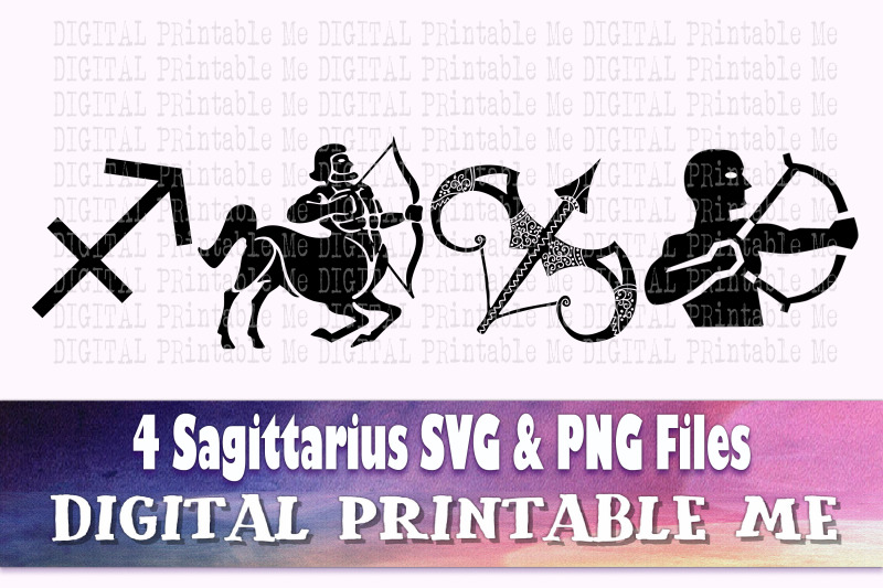 sagittarius-svg-bundle-zodiac-sign-astrology-silhouette-pack-png-cl