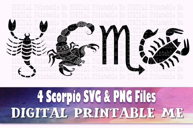 scorpio-svg-bundle-zodiac-sign-astrology-silhouette-pack-png-clip-a