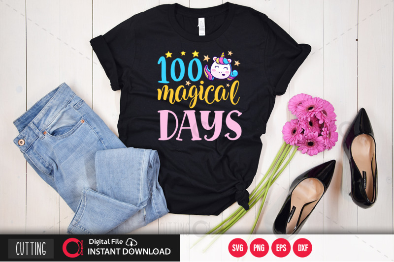 100-magical-days-svg