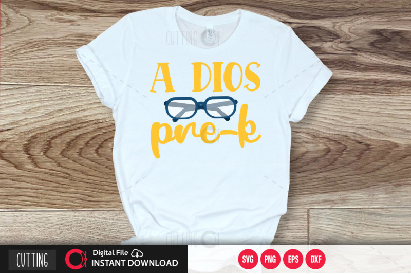 a-dios-pre-k-svg