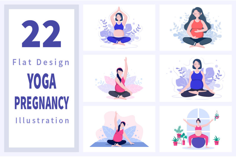 22-pregnancy-yoga-meditation-illustration
