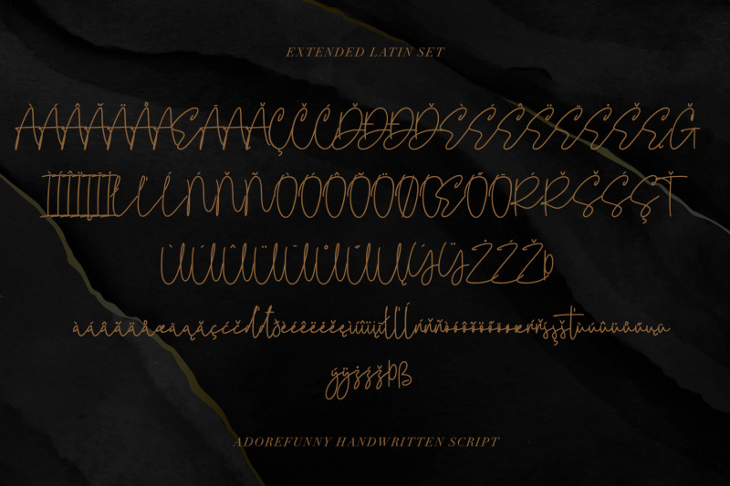 adorefunny-handwritten-script-font