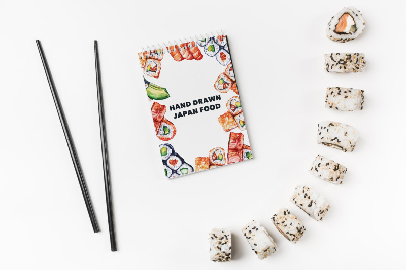 japanese-cuisine-watercolor-food-set-illustrations