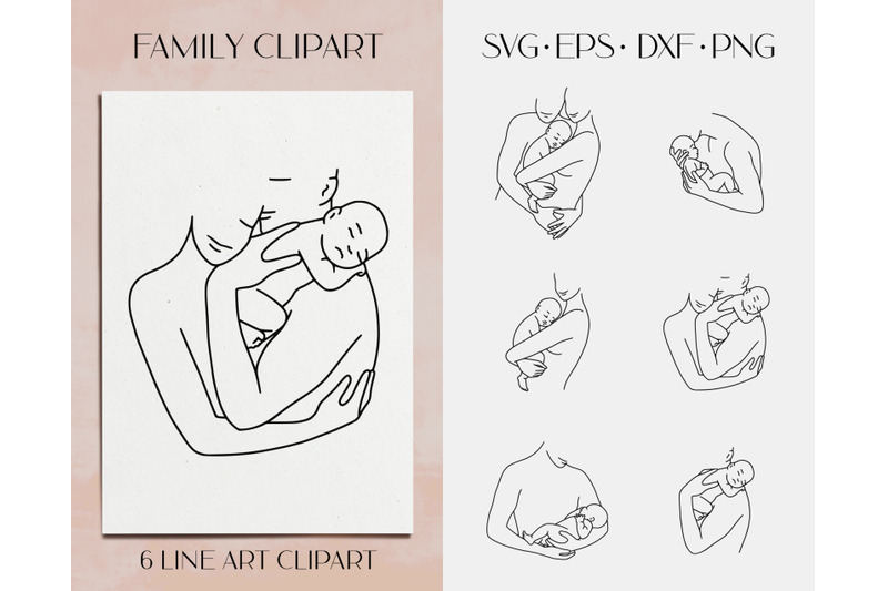 family-clipart-mom-and-newborn-svg-clipart-dad-and-baby-vector