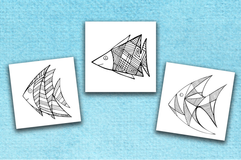 3-zentangle-fish-printable-coloring-pages