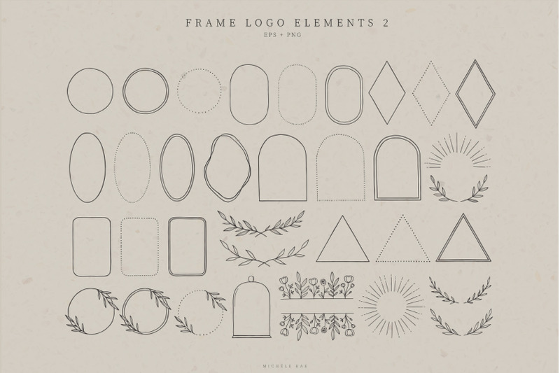 frame-logo-elements-logo-design-business-card-abstract