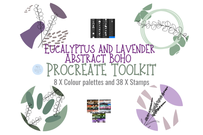 eucalyptus-amp-lavender-abstract-toolkit-procreate-38-brushes-8-palettes